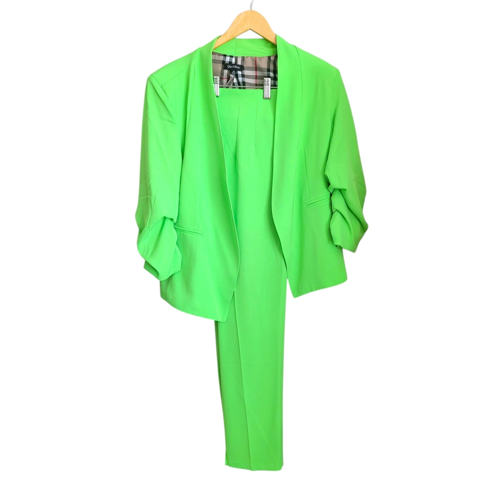 Vibrant Green Women's Blazer